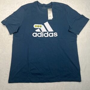 Adidas emoji logo T-shirt--Men XL‎